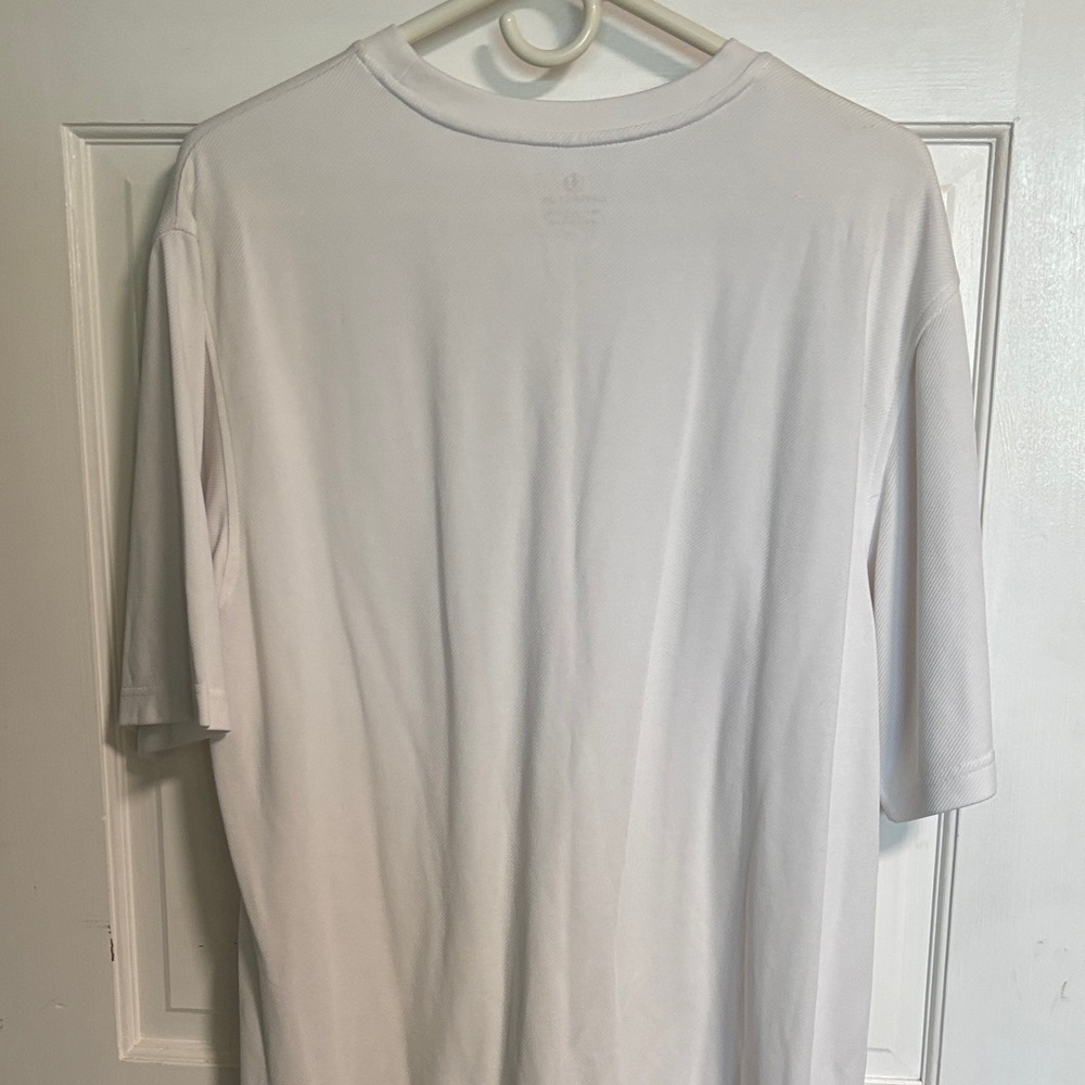 Covington Men's White Short-Sleeve Performance Tee - Picture 5 of 7